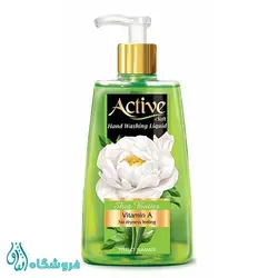 مایع دستشویی پروتئین سویا اکتیو مقدار 450 میلی لیتر