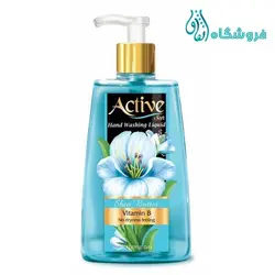 مایع دستشویی پروتئین سویا اکتیو مقدار 450 میلی لیتر