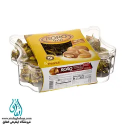 تافی مغزدار کره ای با کرم بادام زمینی رورو 300 گرم
