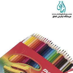 مداد رنگی 24 رنگ مقوایی فکتیس