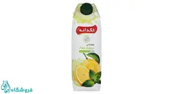 نوشیدنی لیموناد نعناع تکدانه حجم 1 لیتر