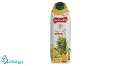 آب چند میوه تکدانه حجم 1 لیتر