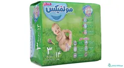 پوشک مولفیکس سایز 3 بسته 14 عددی