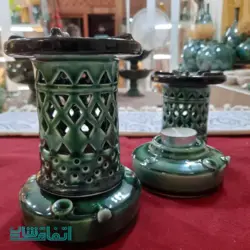جاشمعی و اسانس سوز چراغ علاالدین سرامیکی