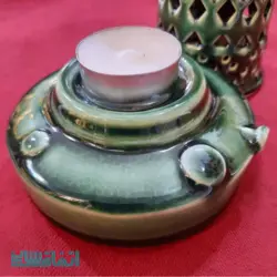 جاشمعی و اسانس سوز چراغ علاالدین سرامیکی