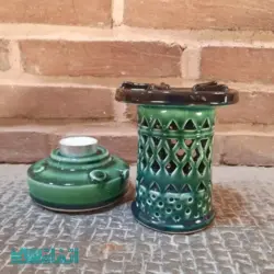 جاشمعی و اسانس سوز چراغ علاالدین سرامیکی