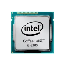 پردازنده Coffee Lake i3-8300 اینتل (Tray)