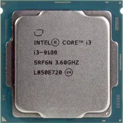 پردازنده Coffee Lake Core i3-9100 اینتل