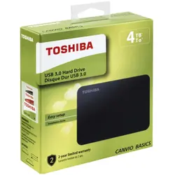 هارد اکسترنال Canvio Basics 4TB توشیبا