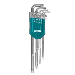 ست آچار آلن ستاره ای 9 عددی توتال مدل THT106392