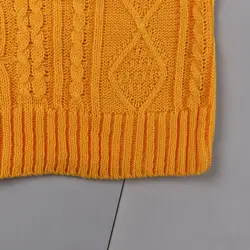 کراپ بافت یقه اسکی مارپیچ