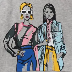 بلوز دورس چاپی