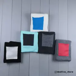 ماکسی بافت جیب رنگی