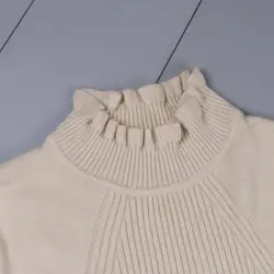 بلوز بافت آستین چین