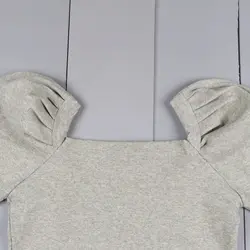 بلوز آستین پف