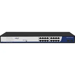 سوئیچ POE شانزده پورت HRUI مدل HR901-AFG-162S