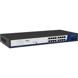 سوئیچ POE شانزده پورت HRUI مدل HR901-AFG-162S