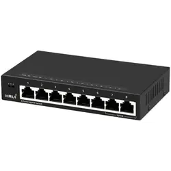 سوئیچ هشت پورت HRUI مدل HR-SWG1080