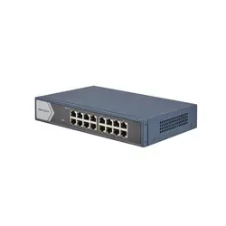 سوئیچ POE شانزده پورت هایک‌ویژن مدل DS-3E0516D-E (B)