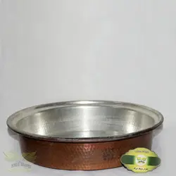 ماهیتابه مسی با قطر ۲۸ سانتی متر