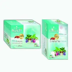 دمنوش گیاهی مخلوط ۵ گیاه گل کوه ( آرامش بخش قوی )