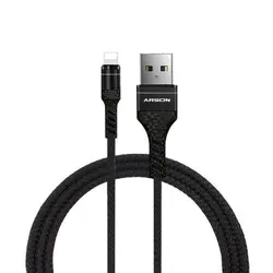 پک 10 عددی کابل شارژ USB به لایتنینگ آرسون مدل AN-K16 طول ۱ متر