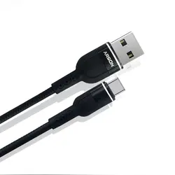 کابل شارژ USB به USB-C آرسون مدل AN-A3 طول 1متر