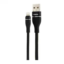 کابل شارژ USB به لایتنینگ آرسون مدل AN-CA3 طول 1متر