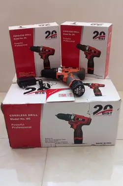 دریل پیچ گوشتی شارژی BIST