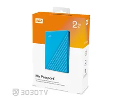 هارددیسک اکسترنال 2 ترابایت مای پاسپورت وسترن دیجیتال مدل BYVG0020B