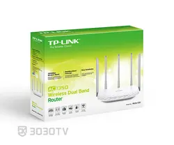 روتر بی سیم تی پی لینک سری AC1350 مدل Archer C60