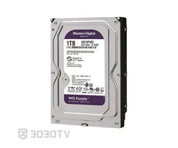 هارددیسک اینترنال 1 ترابایت بنفش وسترن دیجیتال مدل 10PURZ