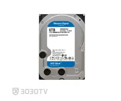 هارددیسک اینترنال 6 ترابایت آبی وسترن دیجیتال مدل 60EZAZ