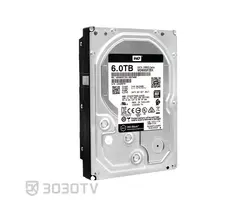 هارددیسک اینترنال 6 ترابایت مشکی وسترن دیجیتال مدل 6003FZBX