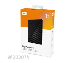 هارددیسک اکسترنال 1 ترابایت مای پاسپورت وسترن دیجیتال مدل BYVG0010B