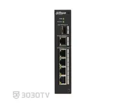 سوییچ شبکه PoE شش پورت داهوا مدل DH-PFS3106-4P-60