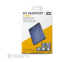 هارددیسک اکسترنال 2 ترابایت وسترن دیجیتال مدل My Passport Ultra