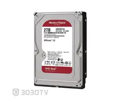 هارددیسک اینترنال 2 ترابایت قرمز وسترن دیجیتال مدل 20EFAX