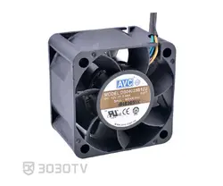 فن 4 در 4 سانتی متر 0.66 آمپر 12 ولت AVC مدل DB04028B12U