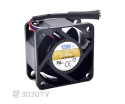 فن آکسیال ۵ در ۵ سانتی متر ۱.۶۵ آمپر ۱۲ ولت‌‌‌‌‌‌ AVC مدل DV05028B12U