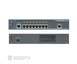 سوییچ شبکه PoE هشت پورت سیسکو مدل WS-C2960PD-8TT-L