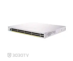 سوییچ شبکه +PoE گیگابیتی 48 پورت سیسکو مدل CBS350-48P-4G