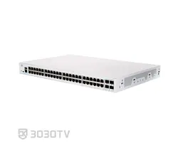 سوییچ شبکه گیگابیتی 48 پورت سیسکو مدل CBS350-48T-4G