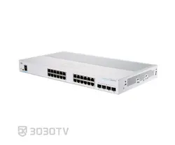 سوییچ شبکه گیگابیتی 24 پورت سیسکو مدل CBS350-24T-4G