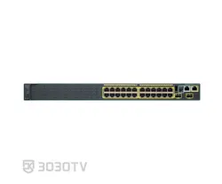 سوییچ شبکه گیگابیتی 24 پورت سیسکو مدل WS-C2960S-24TS-S