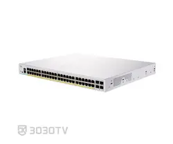 سوییچ شبکه +PoE گیگابیتی 48 پورت سیسکو مدل CBS350-48P-4X