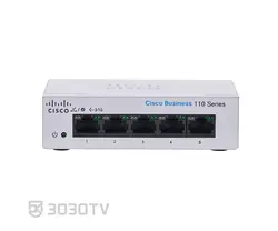 سوییچ شبکه گیگابیتی 5 پورت سیسکو مدل CBS110-5T-D