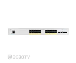 سوییچ شبکه گیگابیتی 24 پورت سیسکو مدل C1000-24T-4X-L