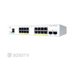 سوییچ شبکه +PoE گیگابیتی 16 پورت سیسکو مدل C1000-16P-E-2G-L