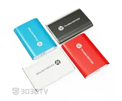 حافظه اکسترنال SSD ظرفیت 250 گیگابایت اچ پی مدل P500